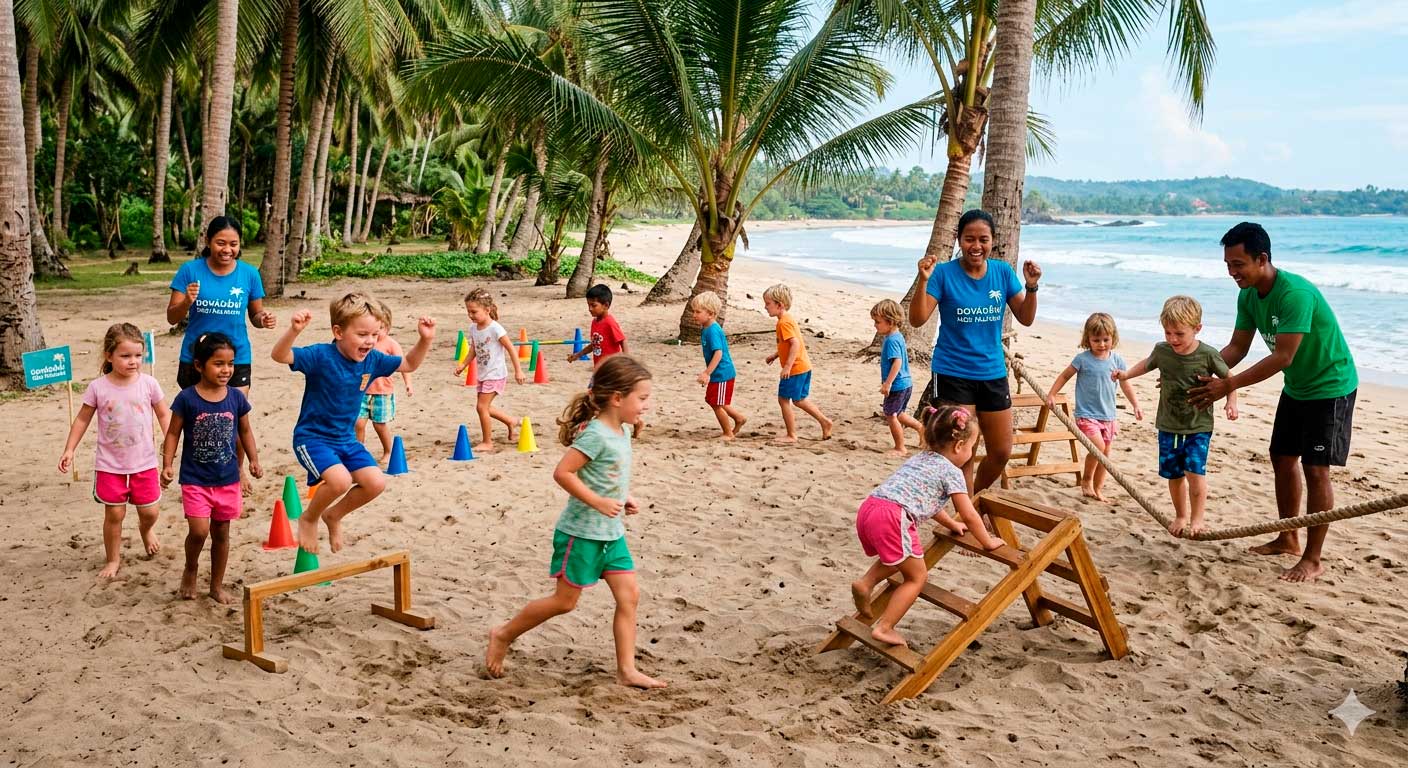 Dovádění mezi palmami